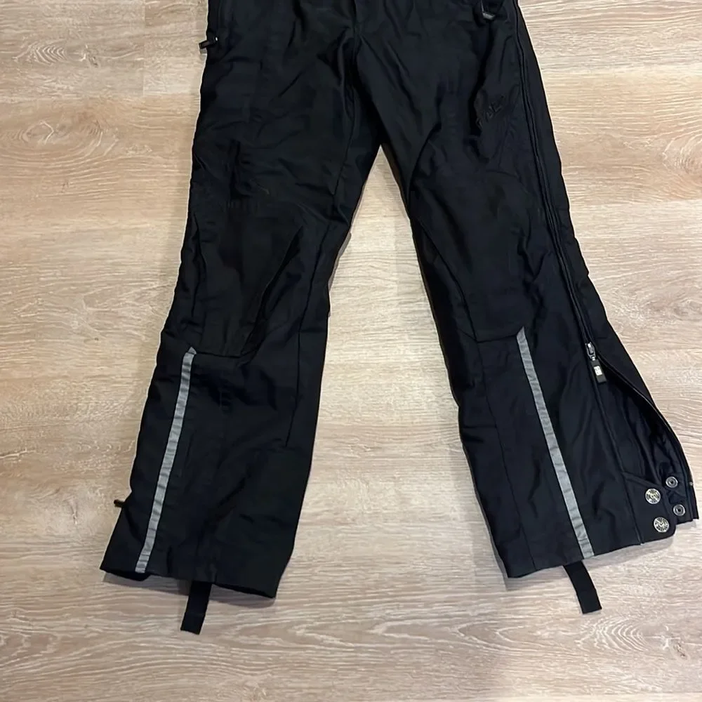 Spyder XT Thinsulate Black Snowboard Pants with Suspenders